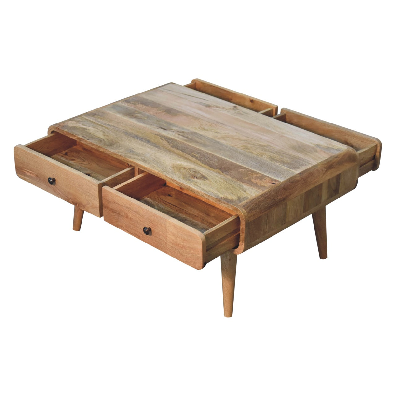 Cote Furniture | Sonata Coffee Table 2 Drawer - Oak Sonata, Coffee Tables IN3570