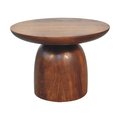 Cote Furniture | Small Side Table - Chestnut  Compact, Side Tables IN3571