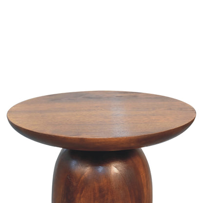 Cote Furniture | Small Side Table - Chestnut  Compact, Side Tables IN3571