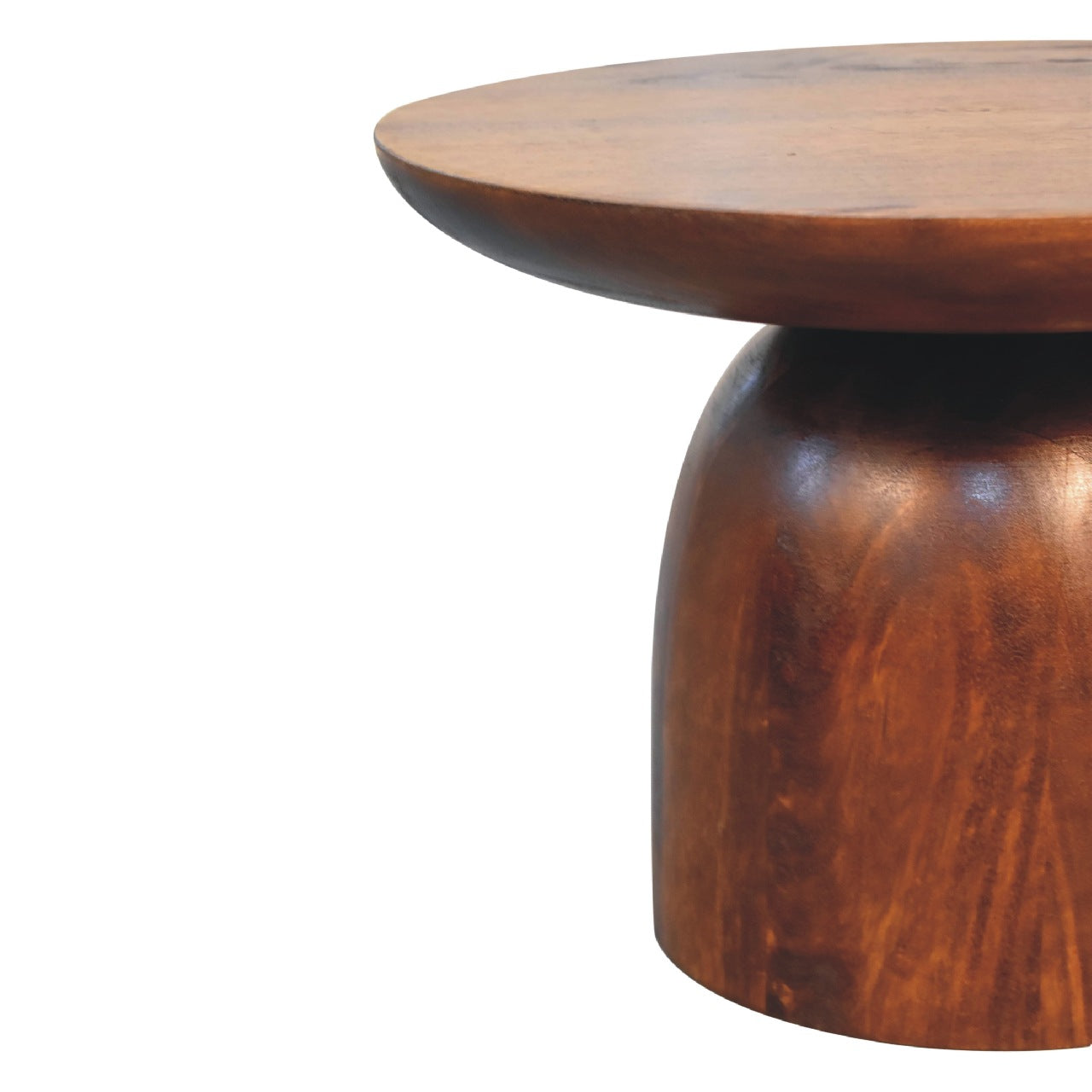 Cote Furniture | Small Side Table - Chestnut  Compact, Side Tables IN3571