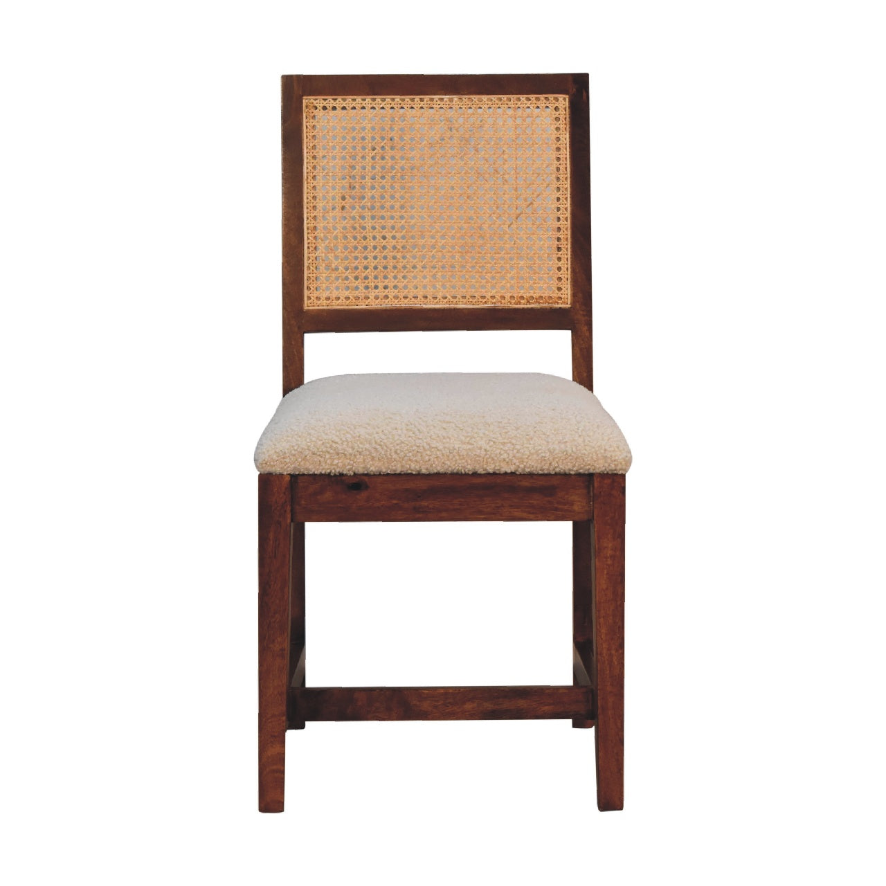 Cote Furniture | Boucle Rattan Chair - Cream  Rattan, Dining Chairs, Sofas & Seating, Accent Chairs & Armchairs IN3587