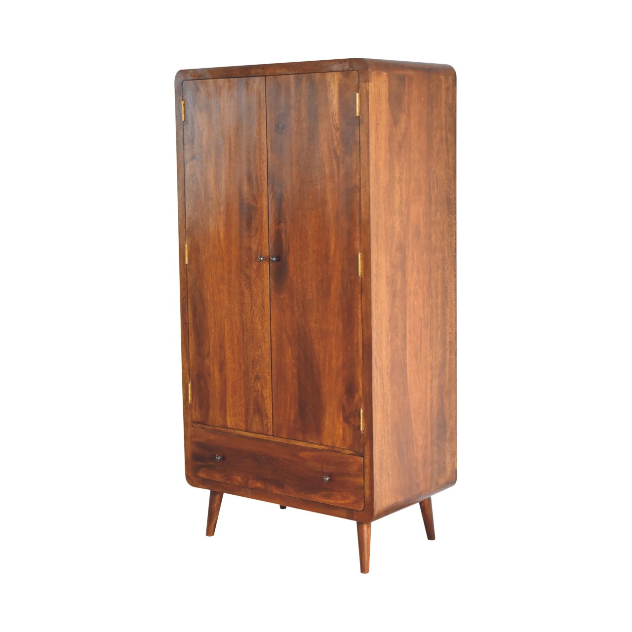 Cote Furniture | Curved Wardrobe - Chestnut  Curved, Wardrobes IN3589