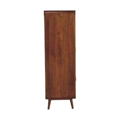 Cote Furniture | Curved Wardrobe - Chestnut  Curved, Wardrobes IN3589