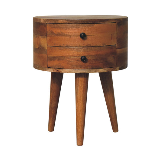 Cote Furniture | Odyssey Tripod Bedside Table - Oak  Odyssey, Bedside Tables IN3598