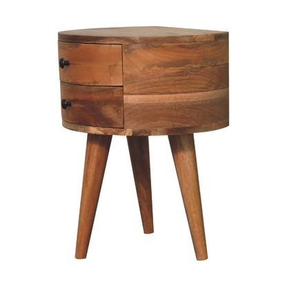 Cote Furniture | Odyssey Tripod Bedside Table - Oak  Odyssey, Bedside Tables IN3598