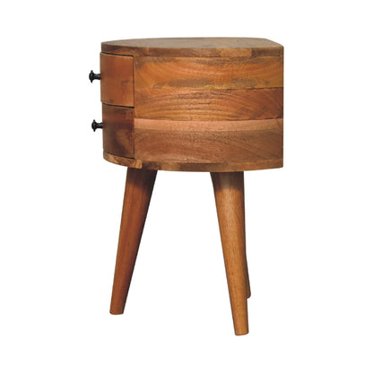 Cote Furniture | Odyssey Tripod Bedside Table - Oak  Odyssey, Bedside Tables IN3598