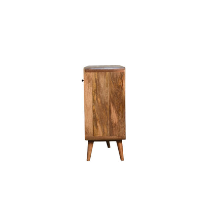 Cote Furniture | Large Curved Chest of Drawers - Oak Curved, Chest of Drawers IN3612