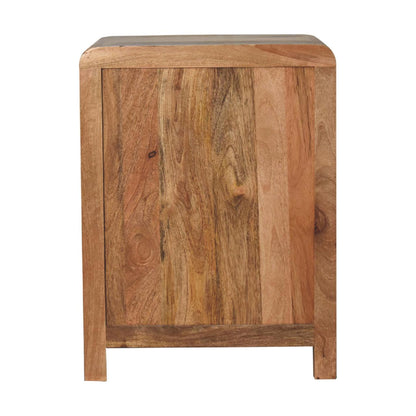 Cote Furniture | Aspen Bedside Table 3 Drawer - Oak Aspen, Bedside Tables IN3620