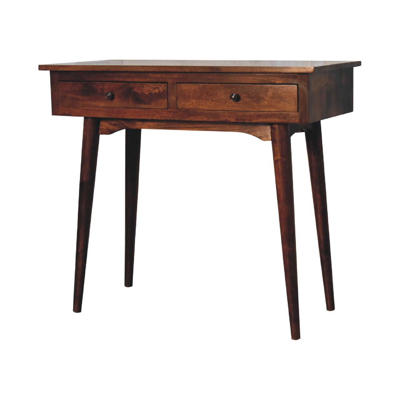 Cote Furniture | Hallway Console Table 2 Drawer - Chestnut  Console Tables IN3625