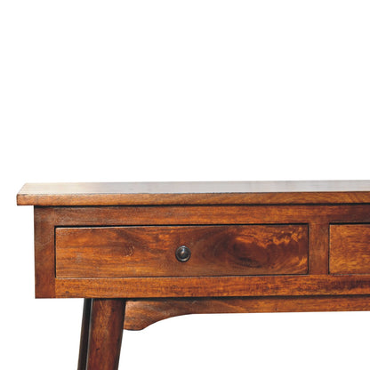 Cote Furniture | Hallway Console Table 2 Drawer - Chestnut  Console Tables IN3625