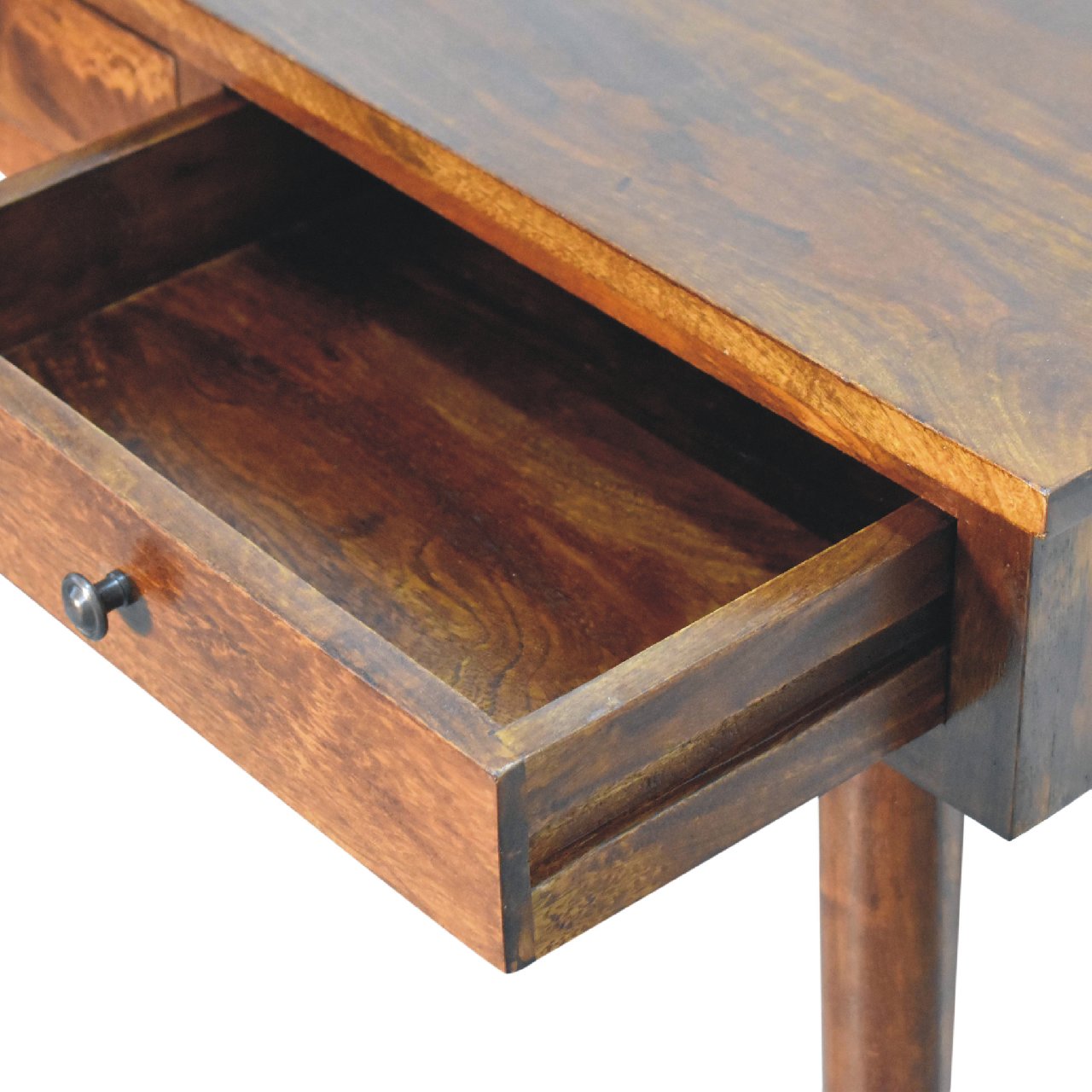 Cote Furniture | Hallway Console Table 2 Drawer - Chestnut  Console Tables IN3625