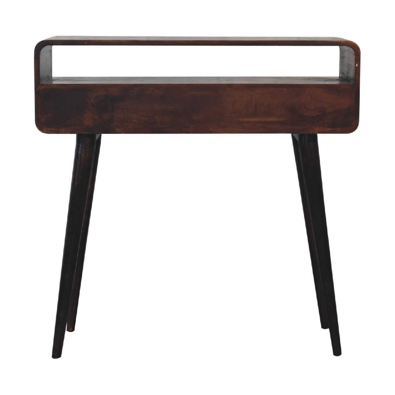 Cote Furniture | Curved Console Table - Light Walnut  Curved, Console Tables IN3640