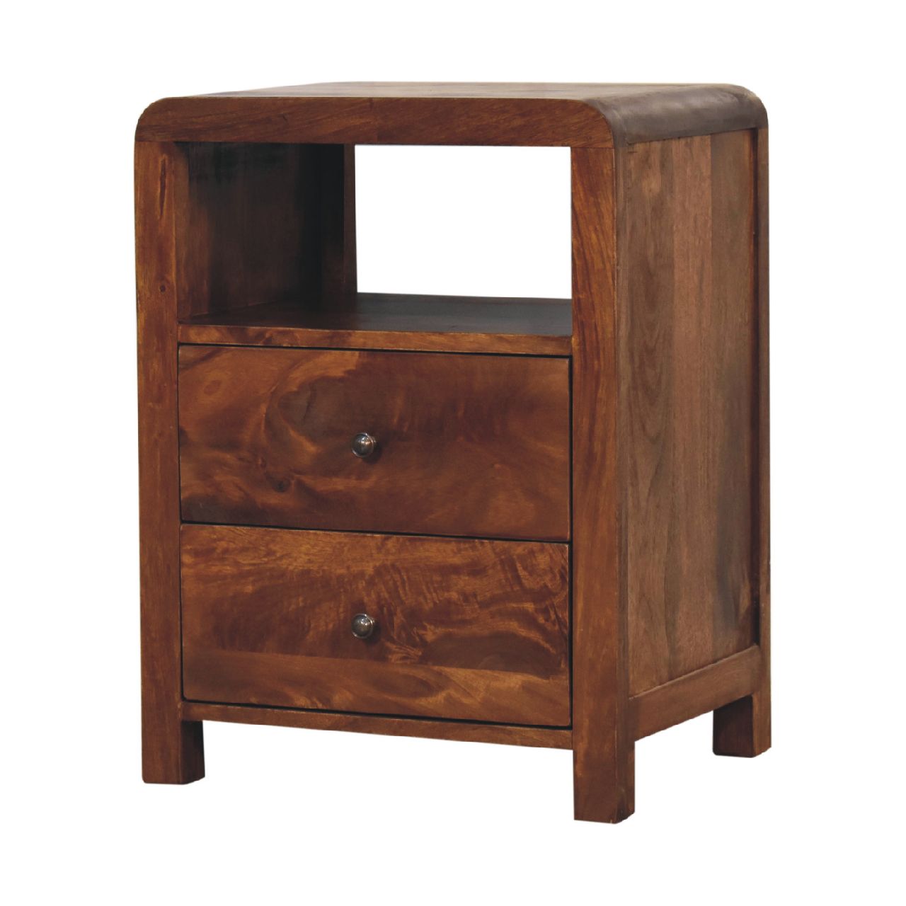 Cote Furniture | Aspen Bedside Table - Chestnut Aspen, Bedside Tables IN3660