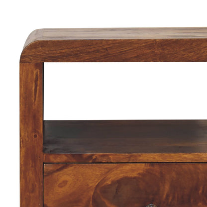 Cote Furniture | Aspen Bedside Table - Chestnut Aspen, Bedside Tables IN3660