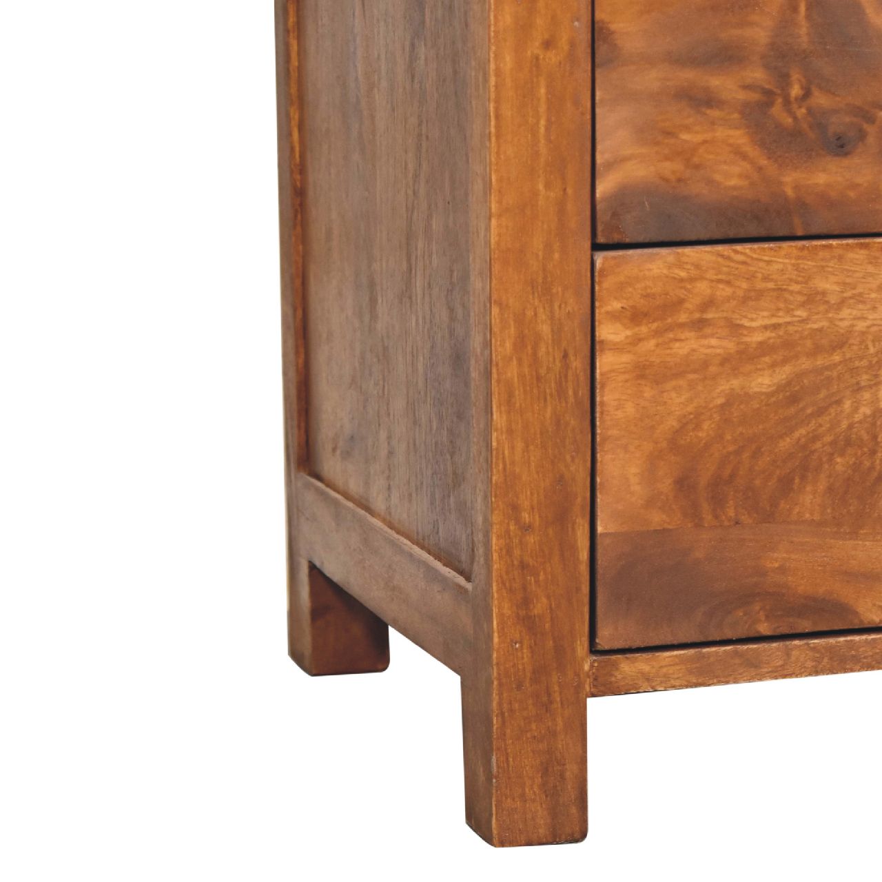 Cote Furniture | Aspen Bedside Table - Chestnut Aspen, Bedside Tables IN3660