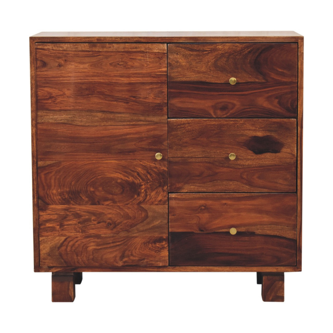 Cote Furniture | Tula Small Sideboard - Chestnut Compact, Tula, Sideboards IN3669