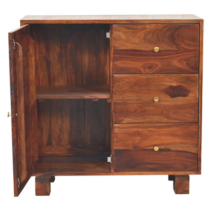 Cote Furniture | Tula Small Sideboard - Chestnut Compact, Tula, Sideboards IN3669