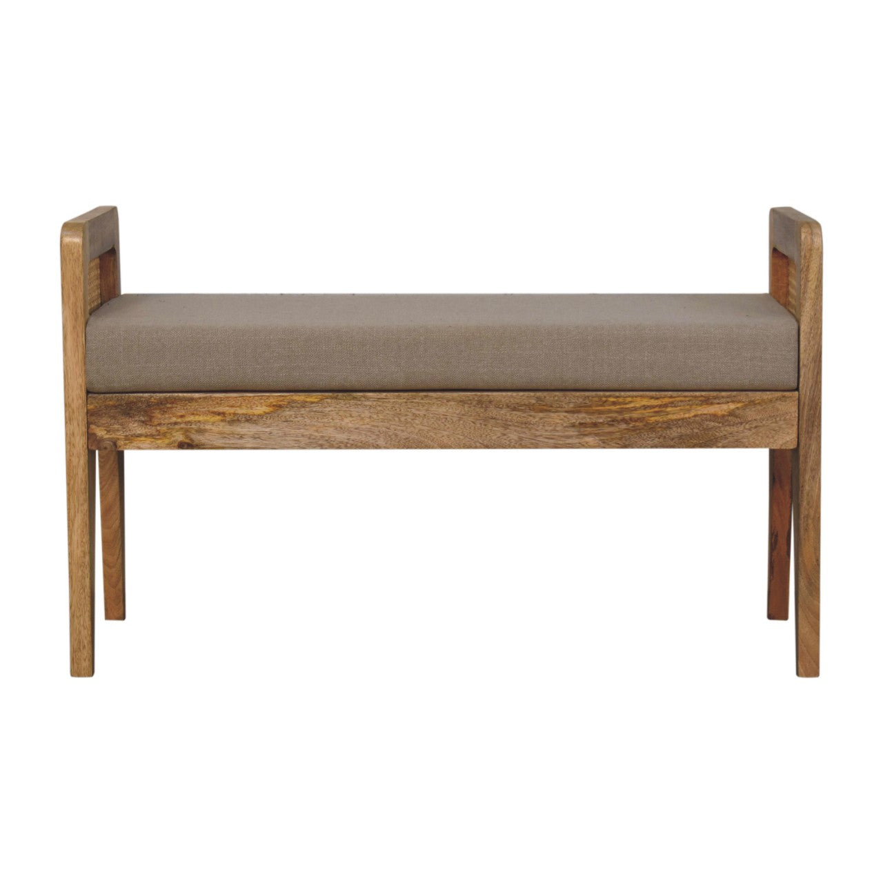 Cote Furniture | Rattan Bench - Mud Linen  Rattan,  IN3679