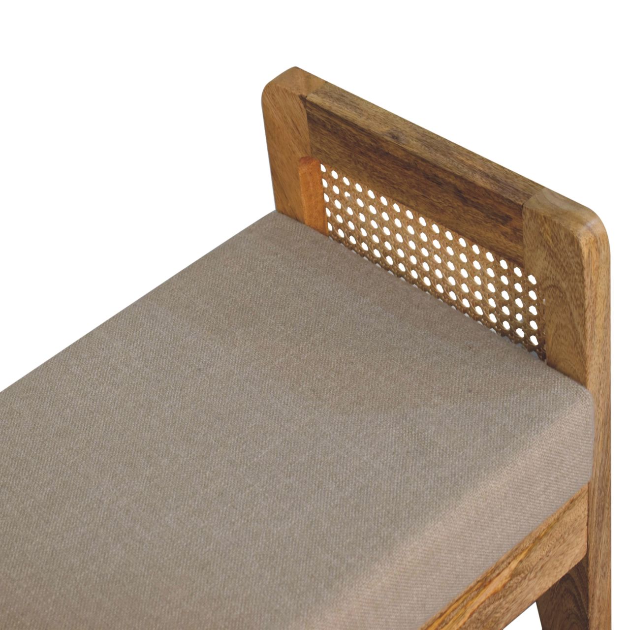 Cote Furniture | Rattan Bench - Mud Linen  Rattan,  IN3679