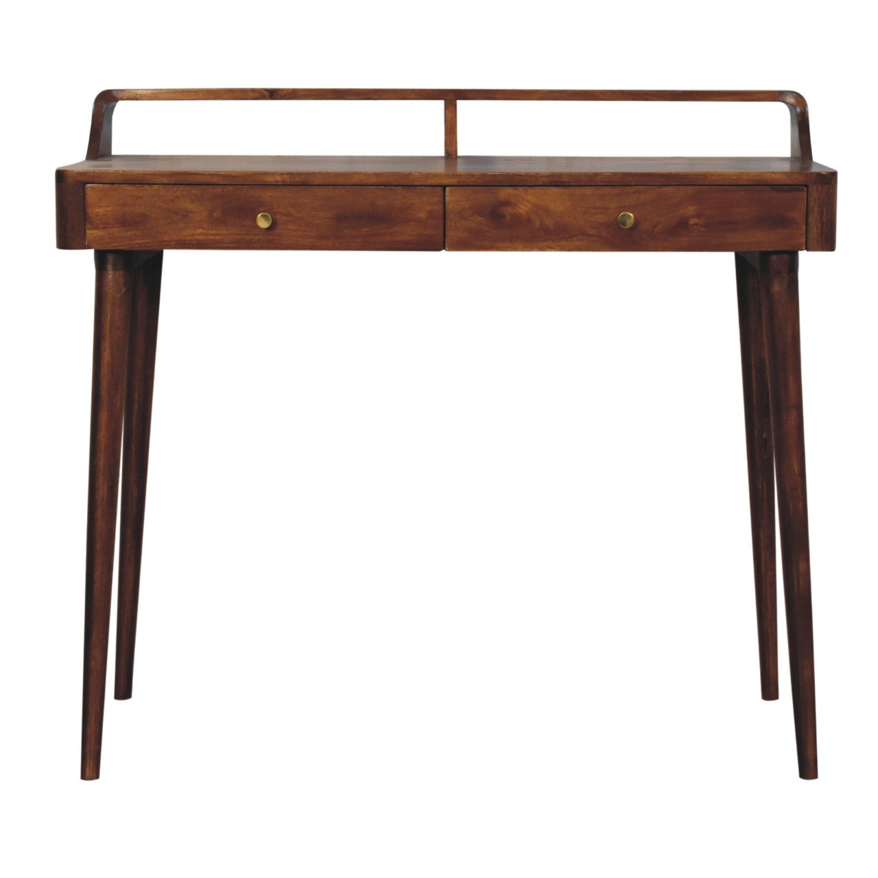 Cote Furniture | Elevated Console Table - Chestnut Compact, Console Tables IN3691