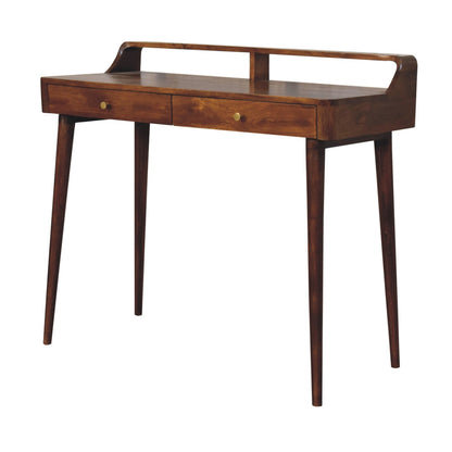 Cote Furniture | Elevated Console Table - Chestnut Compact, Console Tables IN3691