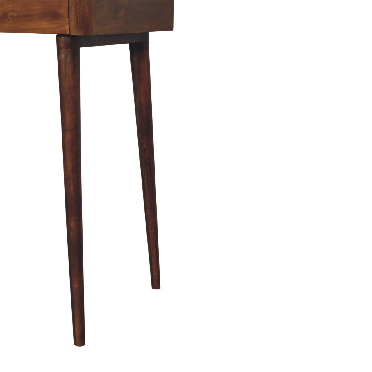 Cote Furniture | Elevated Console Table - Chestnut Compact, Console Tables IN3691