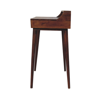 Cote Furniture | Elevated Console Table - Chestnut Compact, Console Tables IN3691