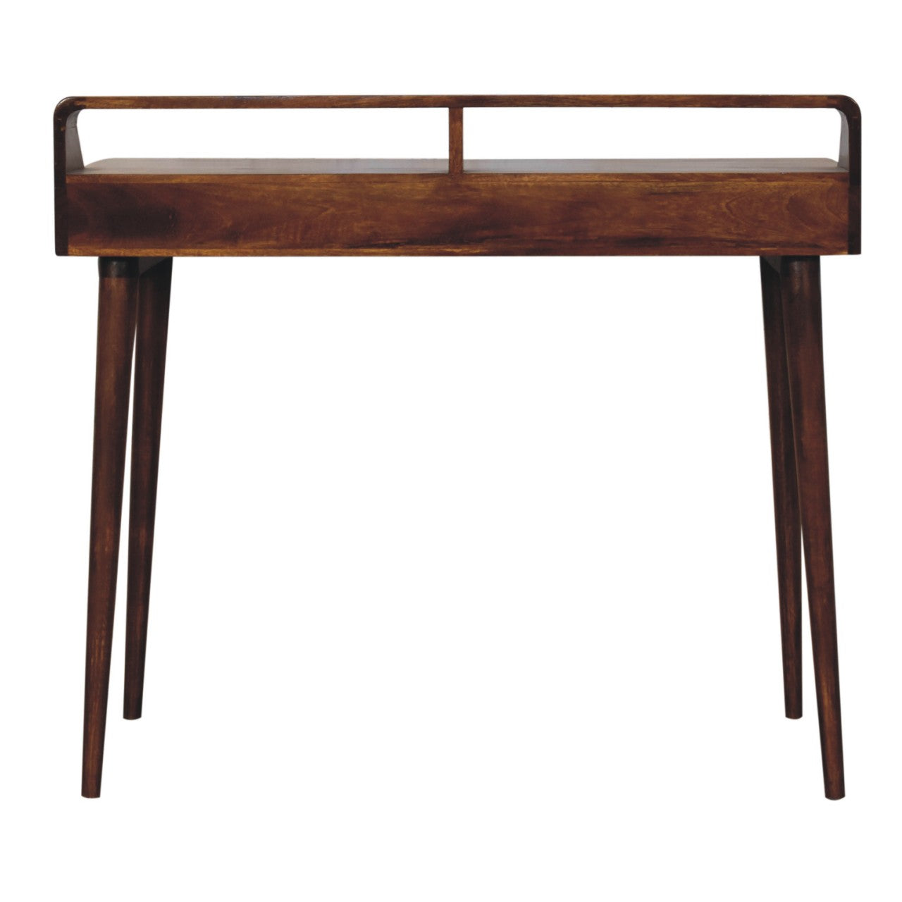 Cote Furniture | Elevated Console Table - Chestnut Compact, Console Tables IN3691