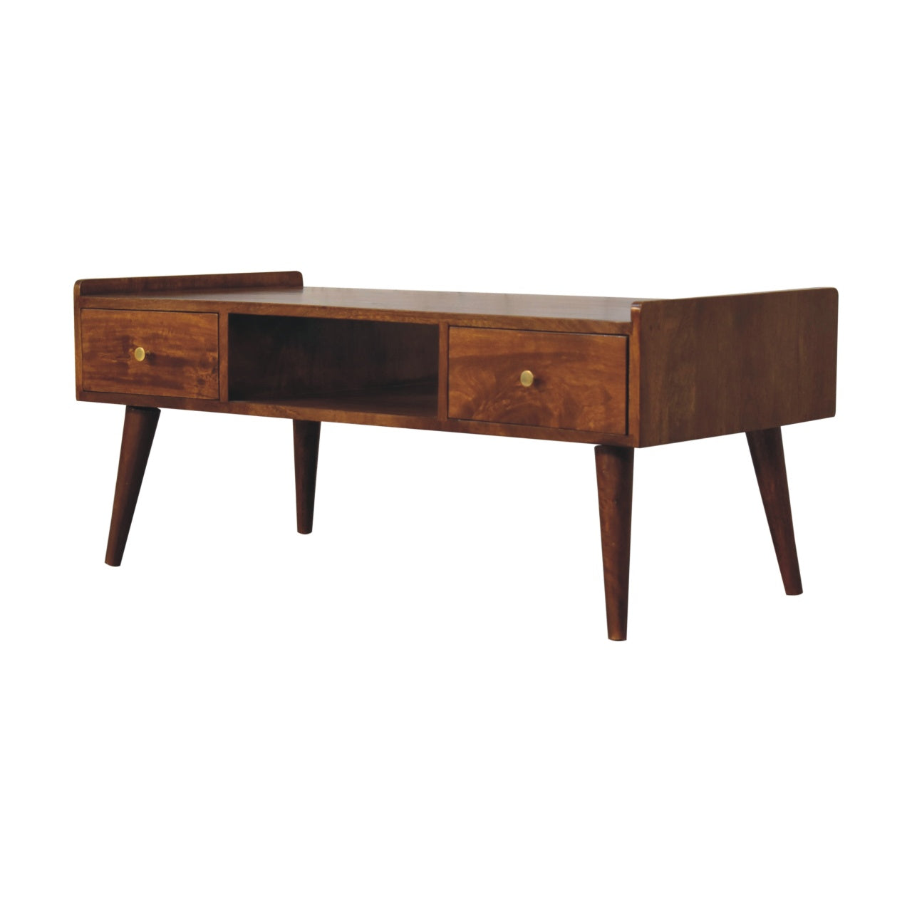 Cote Furniture | Elevated TV Unit - Chestnut  TV Stands IN3697