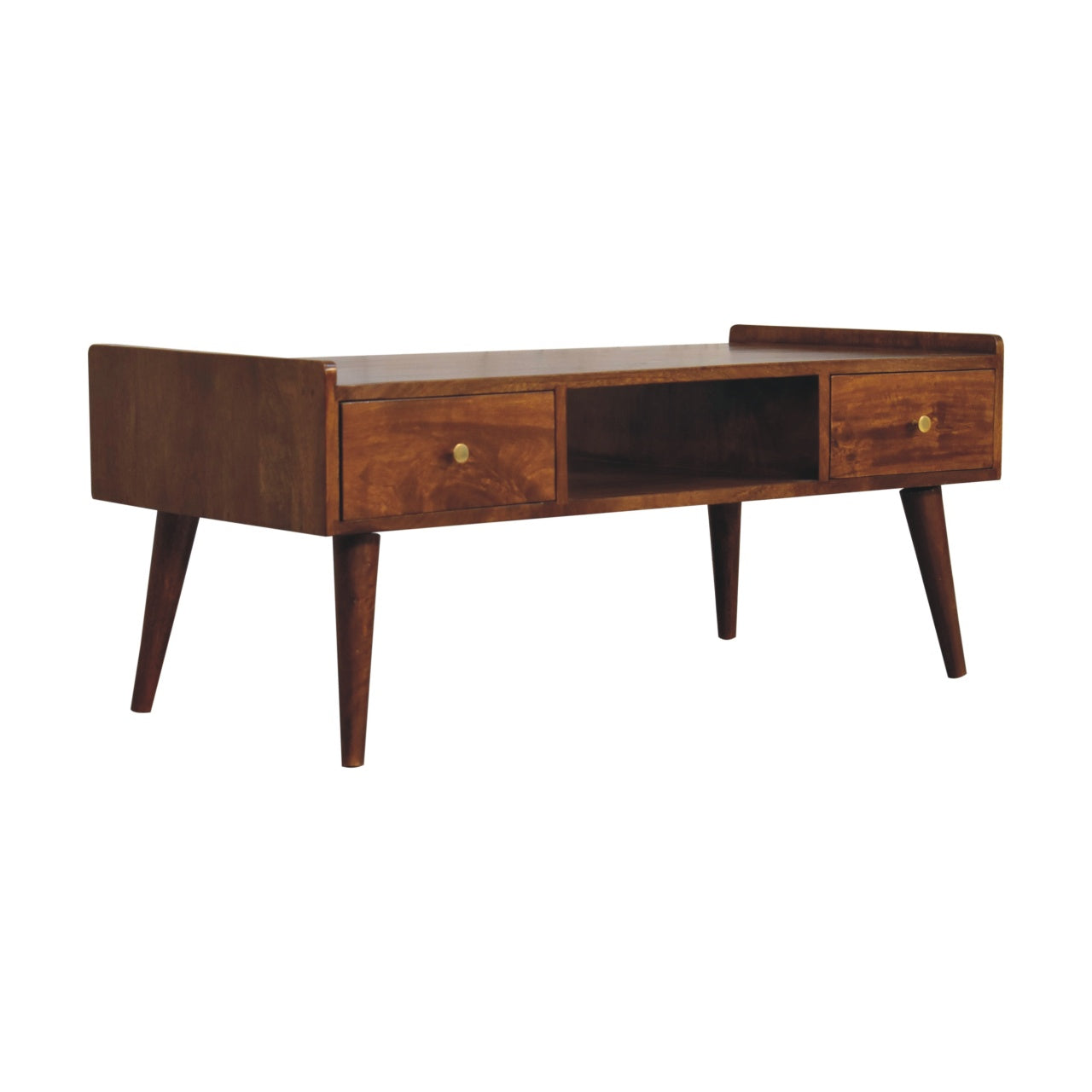 Cote Furniture | Elevated TV Unit - Chestnut  TV Stands IN3697