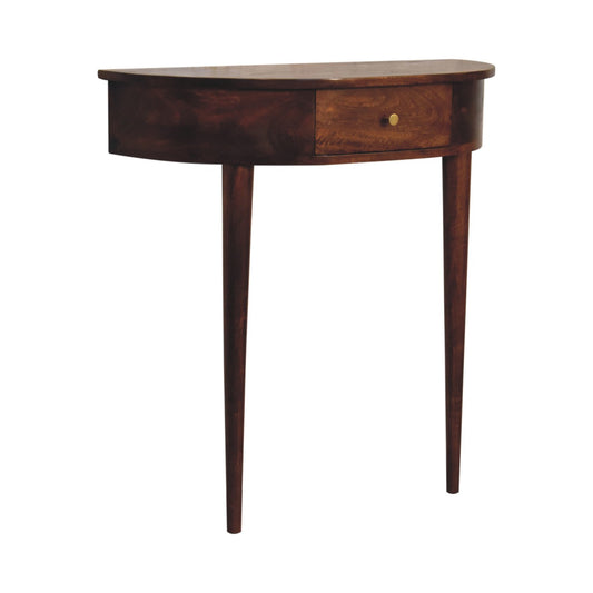 Cote Furniture | Backless Wall Mounted Console Table - Chestnut  Compact, Console Tables IN3698