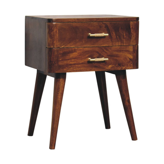 Cote Furniture | Nordic Bedside Table - Chestnut Bedside Tables IN3717