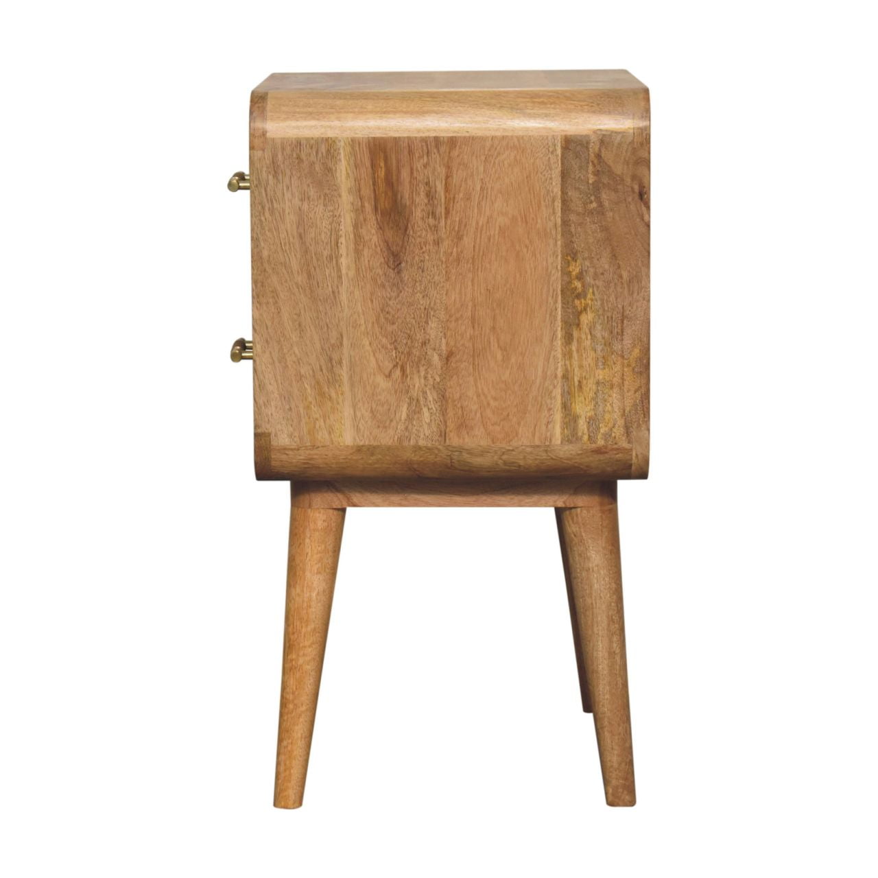 Cote Furniture | Ridged Bedside Table - Oak Bedside Tables IN3718