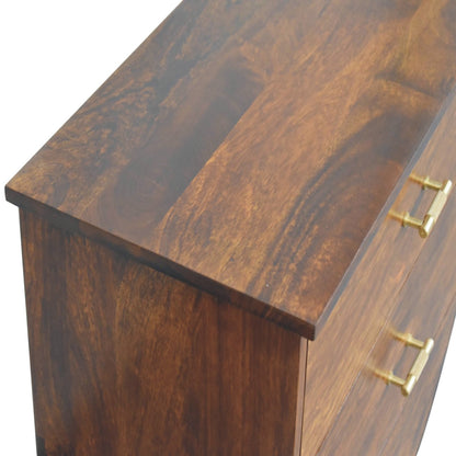 Cote Furniture | Agra Chest of Drawers - Chestnut Agra, Chest of Drawers IN3727