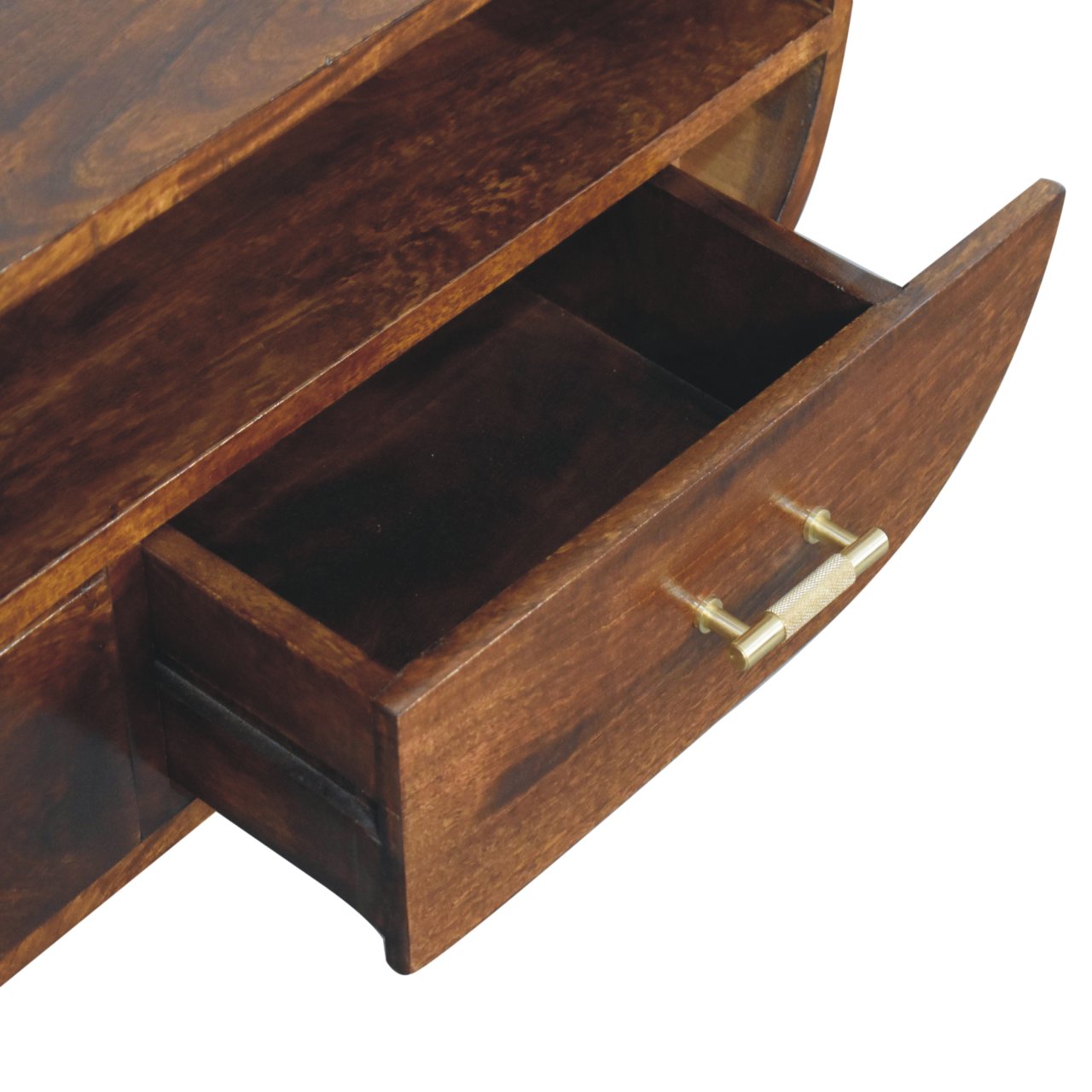 Cote Furniture | Agra TV Unit 2 Drawer - Chestnut Agra, TV Stands IN3728