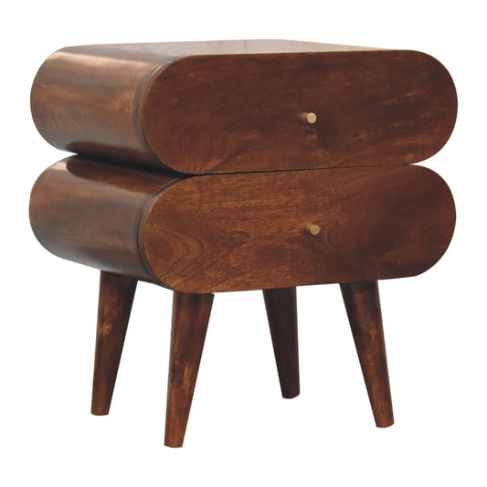 Cote Furniture | Bubble Bedside Table - Chestnut  Bedside Tables IN3730