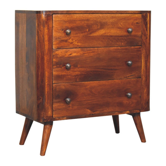 Cote Furniture | Bera Chest of Drawers - Chestnut  Bera, Chest of Drawers IN3763