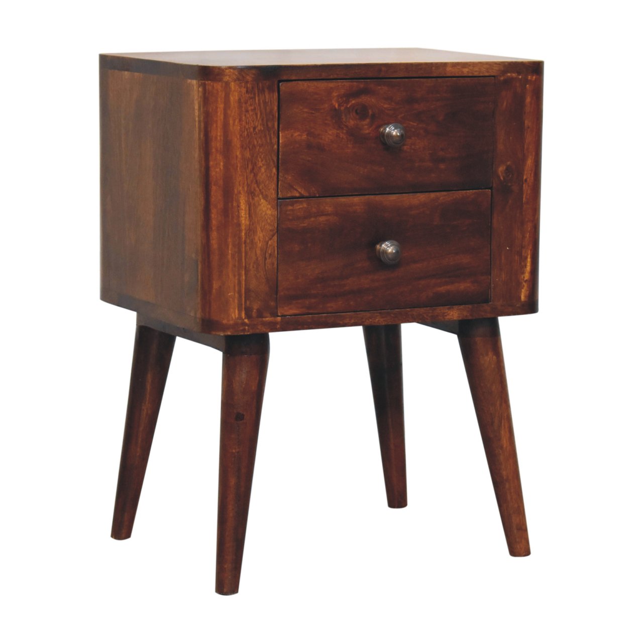 Cote Furniture | Bera Bedside Table - Chestnut  Bera, Bedside Tables IN3767