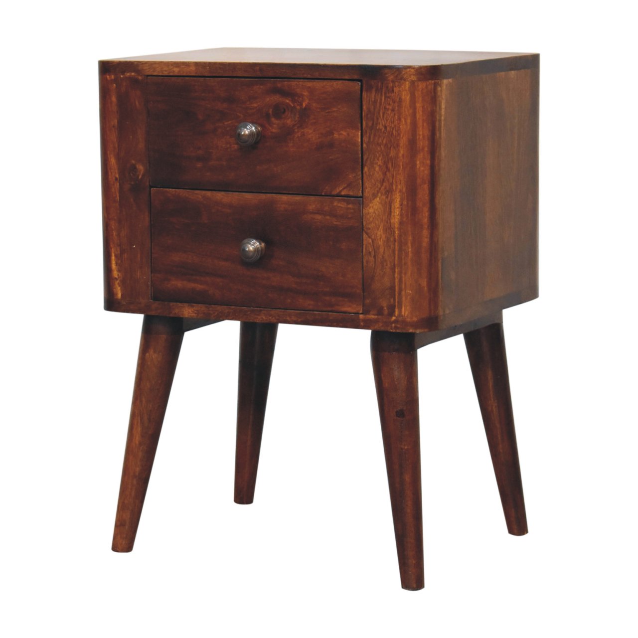 Cote Furniture | Bera Bedside Table - Chestnut  Bera, Bedside Tables IN3767