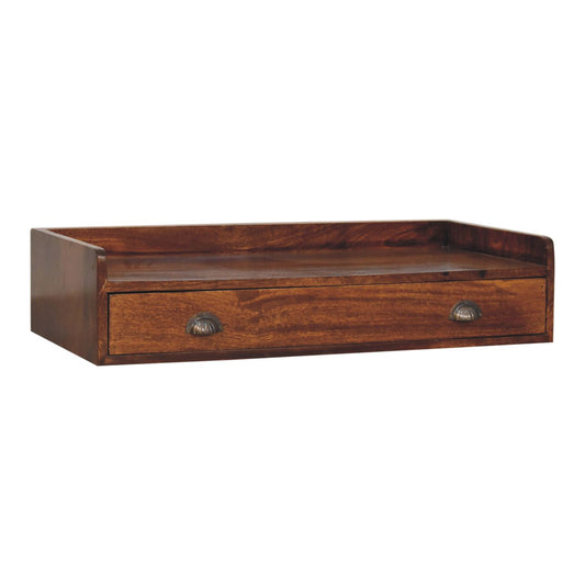 Cote Furniture | Belmont Console Shelf Wall-Mounted - Chestnut Belmont, Console Tables IN3926