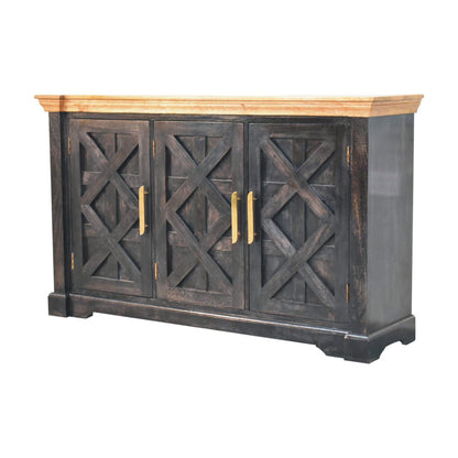 Cote Furniture | Regal Rustic Sideboard - Ash Black  Regal, Sideboards IN3930