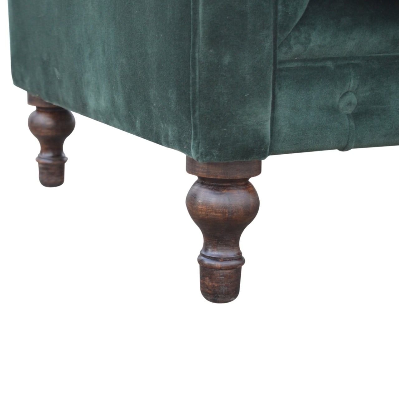 Cote Furniture | Velvet Chesterfield 2 Seater Sofa - Emerald Green  Sofas, Sofas & Seating IN816