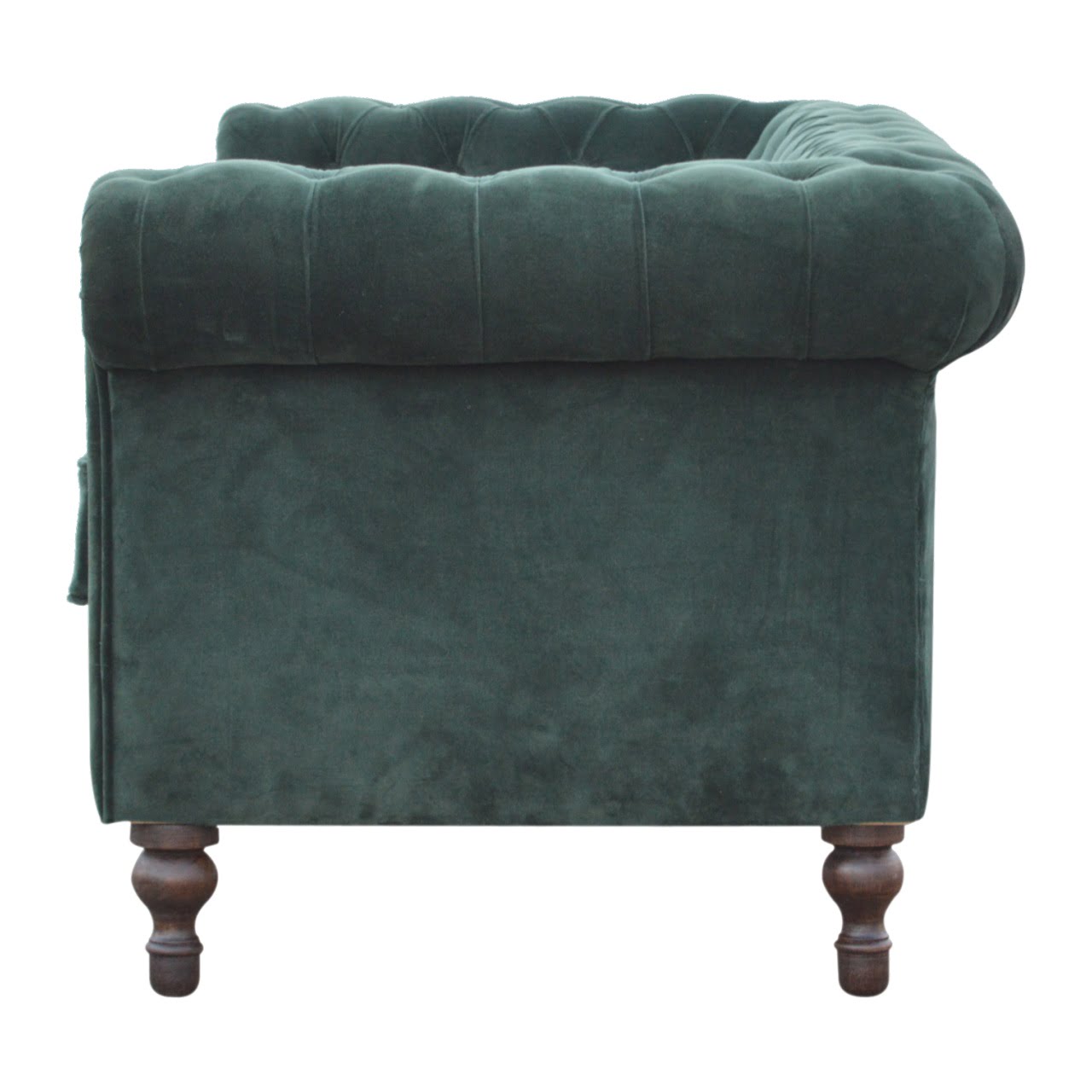 Cote Furniture | Velvet Chesterfield 2 Seater Sofa - Emerald Green  Sofas, Sofas & Seating IN816