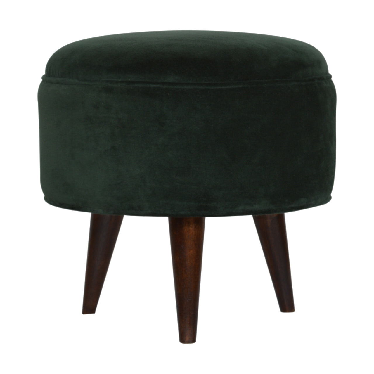 Cote Furniture | Velvet Nordic Stool - Emerald Green  Stools IN824