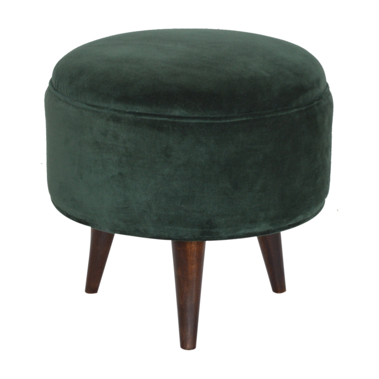 Cote Furniture | Velvet Nordic Stool - Emerald Green  Stools IN824