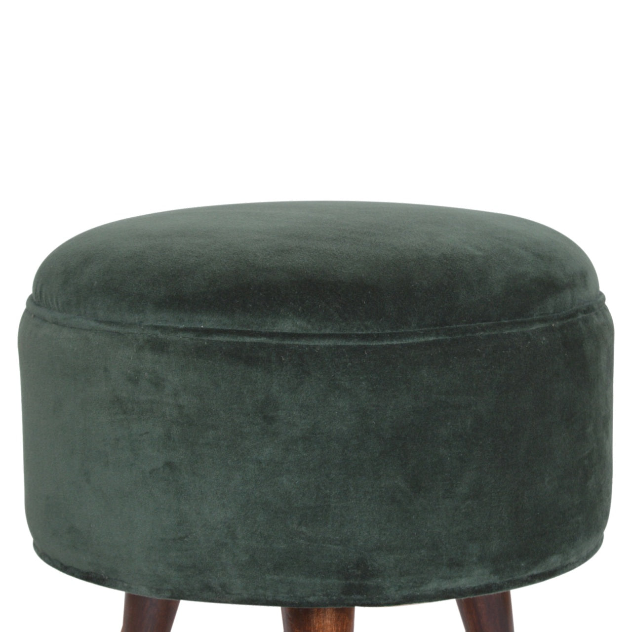 Cote Furniture | Velvet Nordic Stool - Emerald Green  Stools IN824