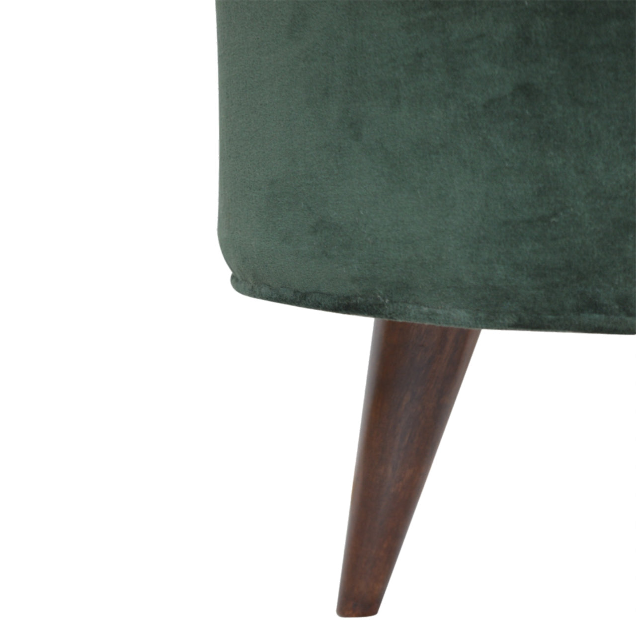 Cote Furniture | Velvet Nordic Stool - Emerald Green  Stools IN824