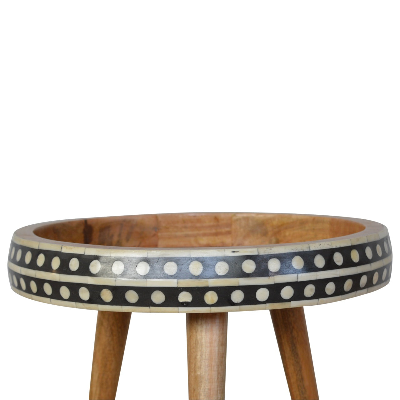 Cote Furniture | Polka Dot End Table - Oak Compact, Side Tables IN953