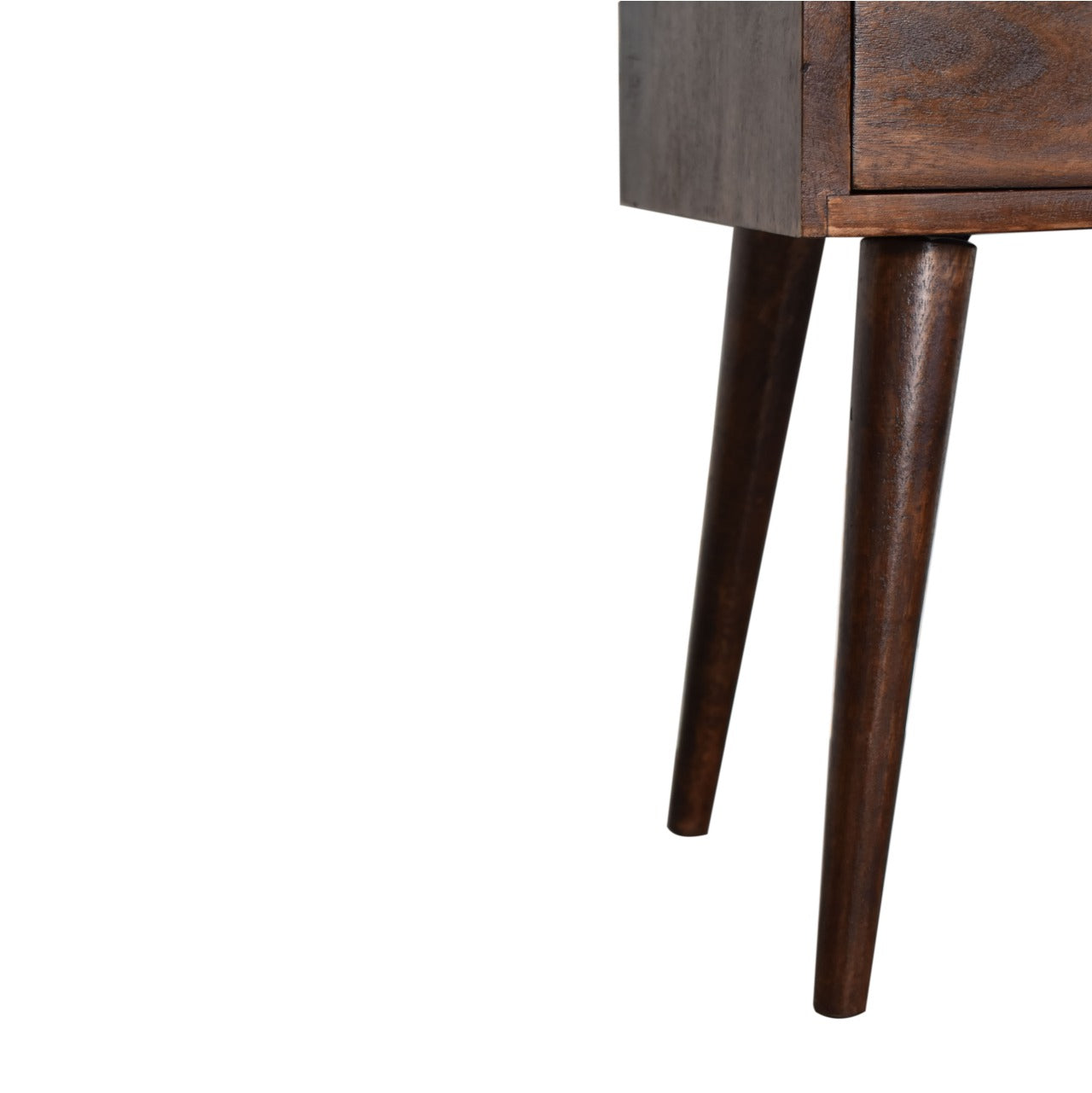 Cote Furniture | Small Bedside Table - Walnut Compact, Bedside Tables IN966