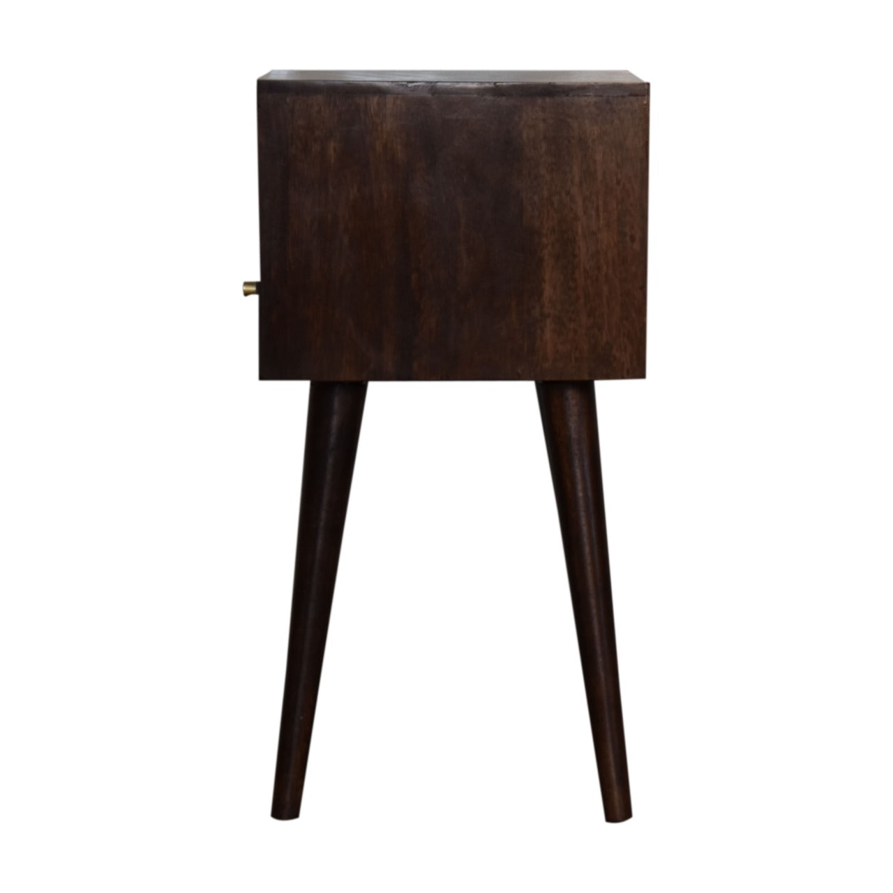 Cote Furniture | Small Bedside Table - Walnut Compact, Bedside Tables IN966